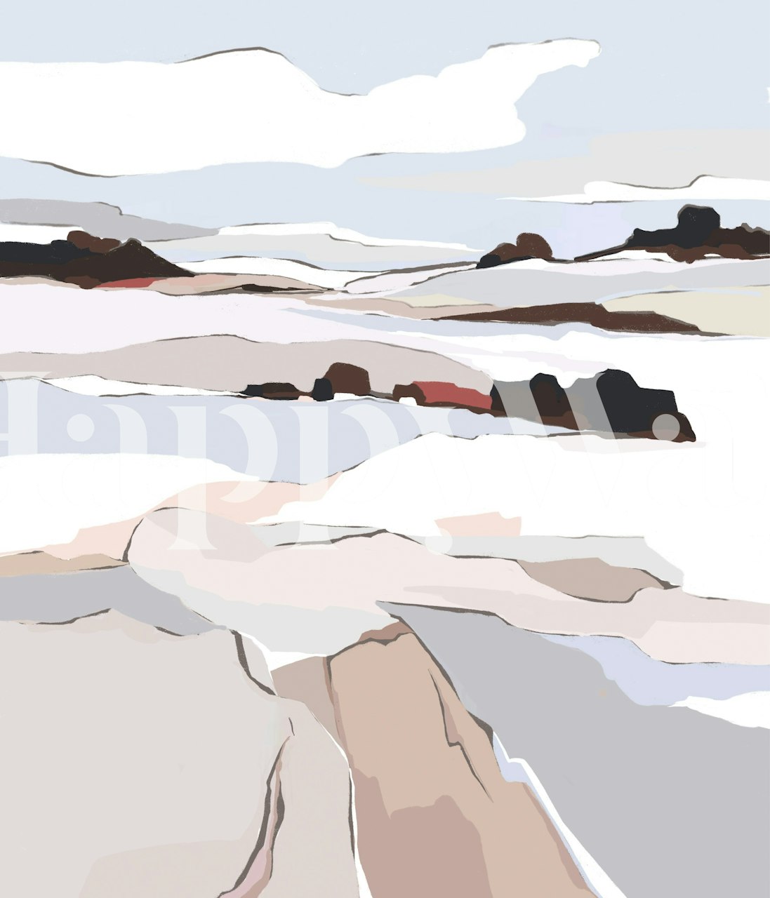 Soft Seascape wallpaper u sobi