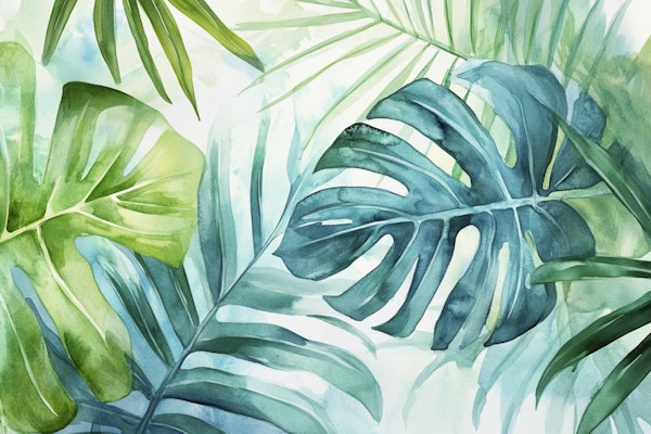 Vibrant Jungle Foliage