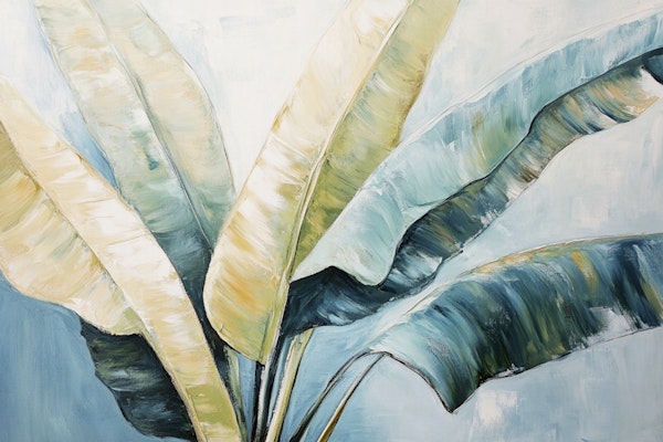 Pastel Palm Serenity