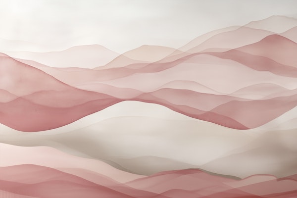 Gentle Waves of Rose