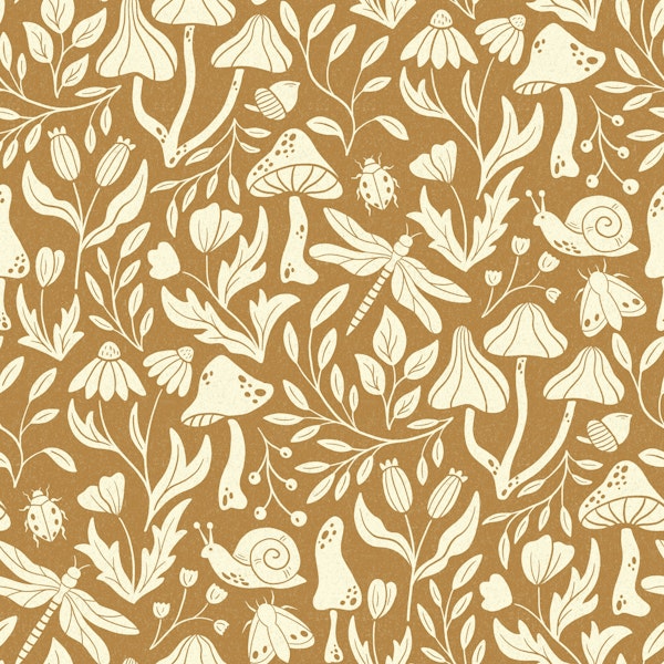 Forest Life in Ochre