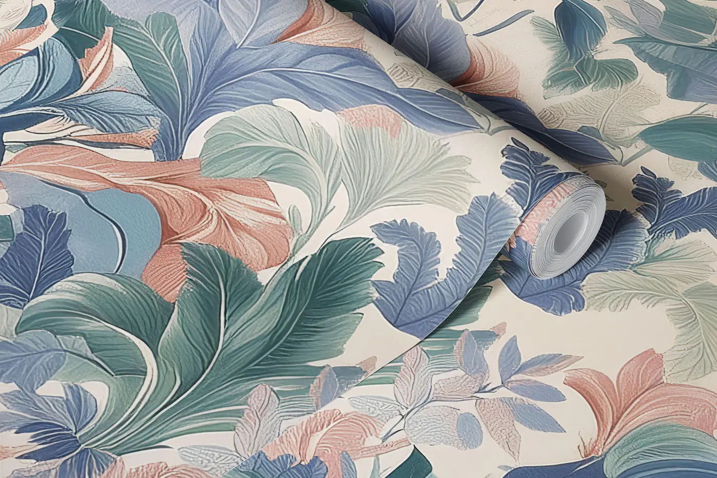 Tropical Leaf Symphony wallpaper roll