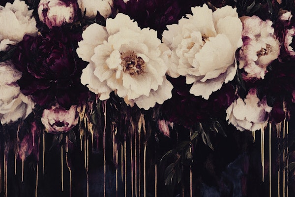 Dramatic Peony Blossom Affair