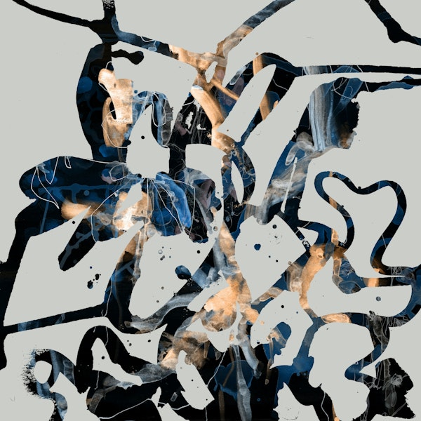 Abstract Azure Splash