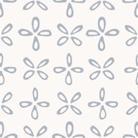 Playful Geo Petal Blue Grey ταπετσαρία
