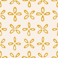 Playful Geo Petal Yellow Beige ταπετσαρία