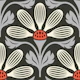 Classic Petal Elegance in Gray - S