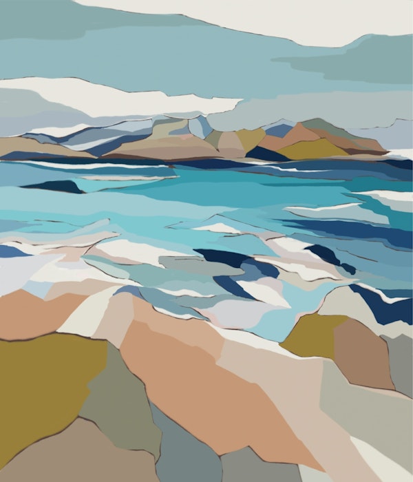 Vibrant Mountain Serenity