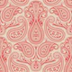 Red Paisley Elegance