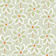 Field of Flowers | Pale Green with Terracotta