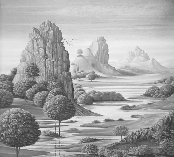 Peace River Valley (BW) neutral