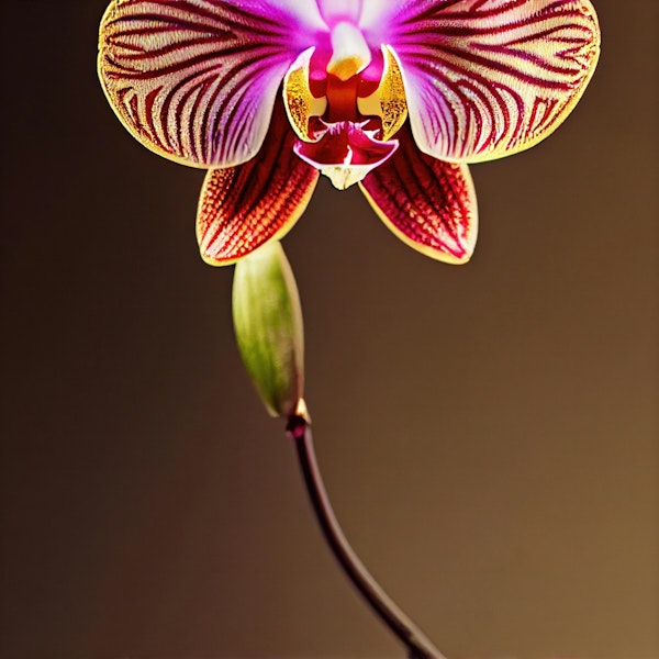 Serene Orchid Radiance