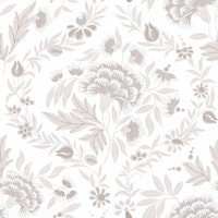 Georgian Floral - Warm Taupe ταπετσαρία