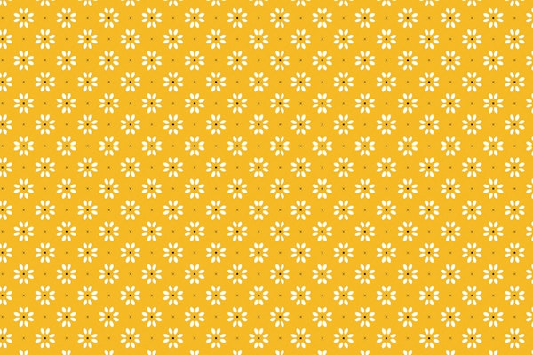 Daisy stitch - yellow