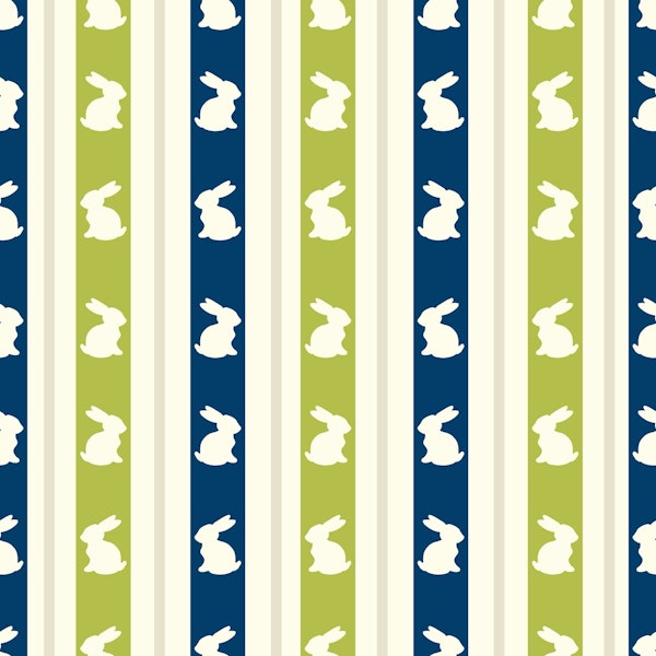 Playful Bunny Stripes