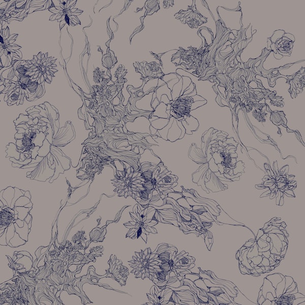 Delicate Floral Vines