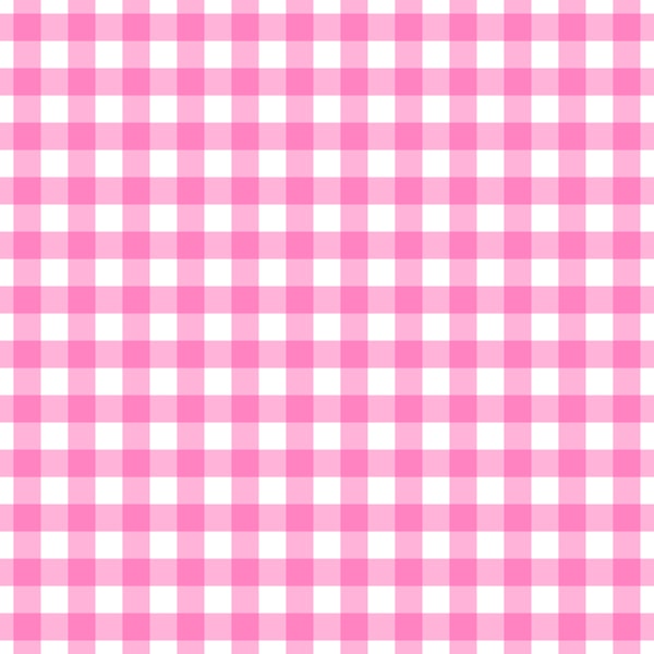 Classic gingham pink