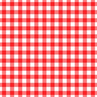 Classic gingham red tapet