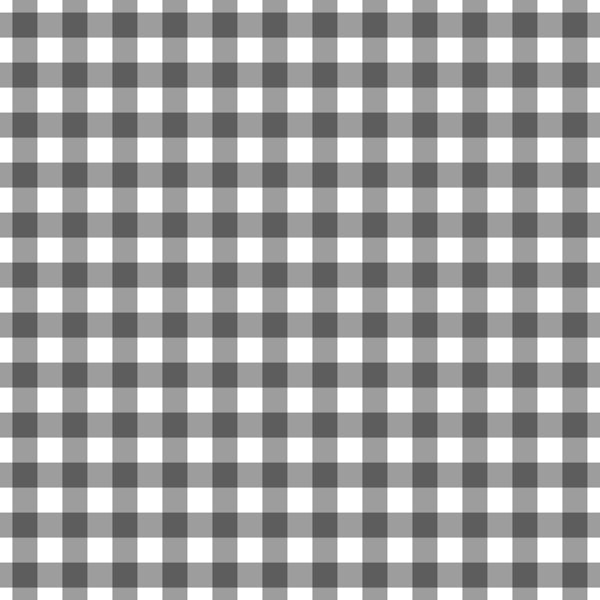 classic gingham bold grey