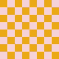 Pink and Yellow Checkerboard - Medium tapety