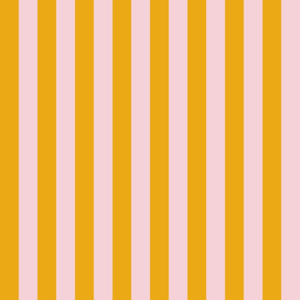 Pink and Yellow Stripes - Medium