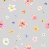 Floating Floral Pattern tapete