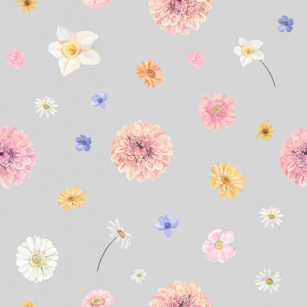 Floating Floral Pattern