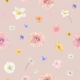 Soft Pink Floral Pattern