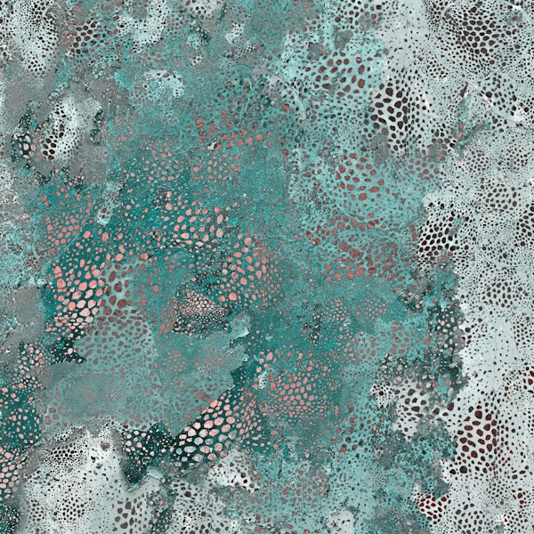 Aqua Abstract Elegance