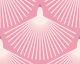 Modern Abstract Bird Pink