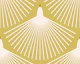 Modern Abstract Bird Sulfur Green
