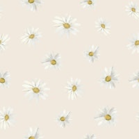 Delicate Daisy Pattern tapete