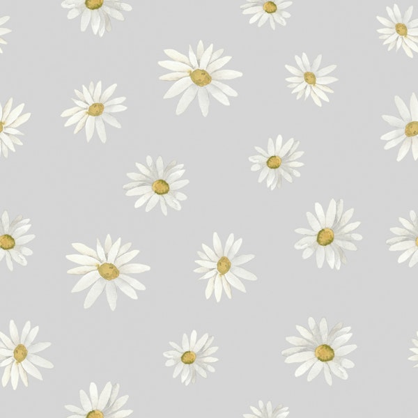 Scattered Daisy Pattern