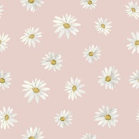 Daisy Floral Pattern ταπετσαρία
