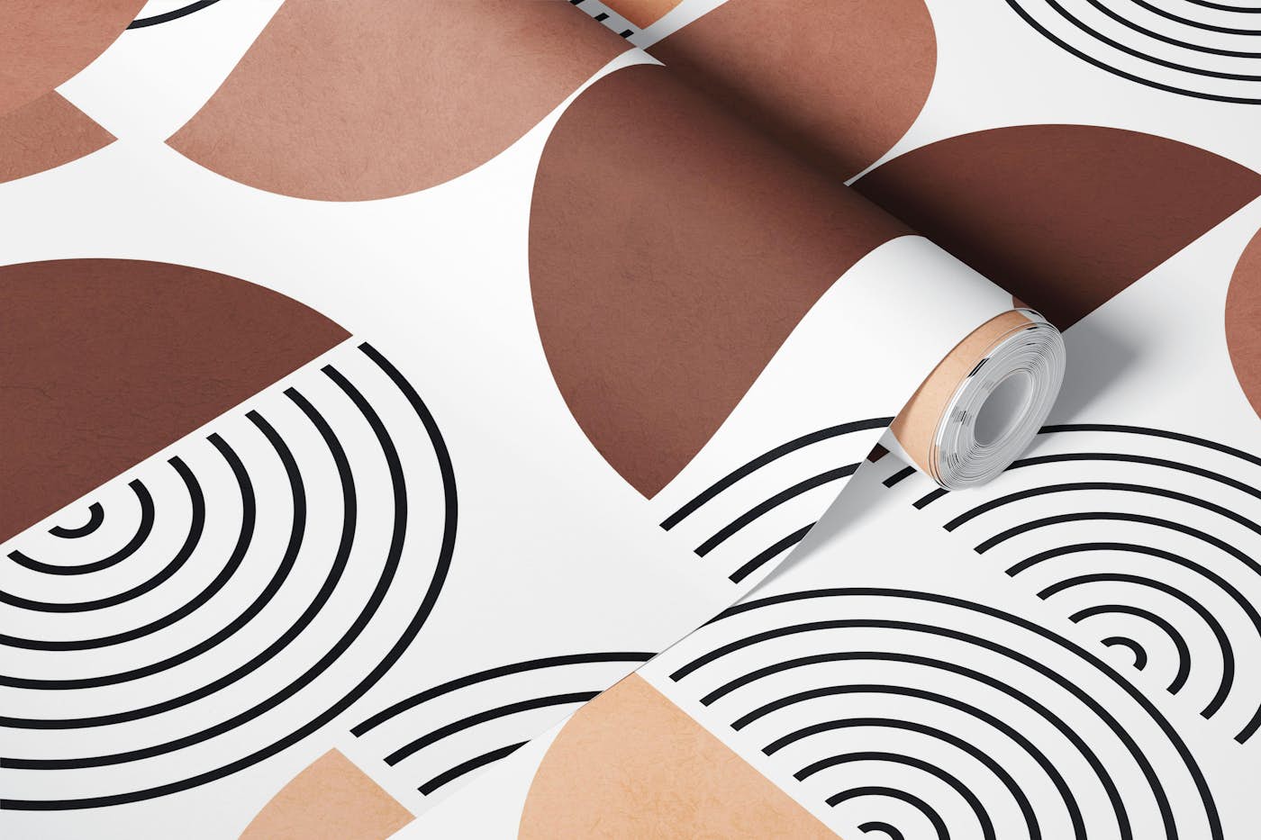 Geometric Harmony Delight wallpaper roll