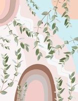 Eucalyptus Rainbow Dream 1 tapete