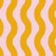 Pink and Yellow Modern Waves 2