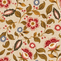 Romantic Heritage Revival Floral Rich Gold ταπετσαρία