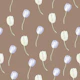 Tulips on Mocca Mousse