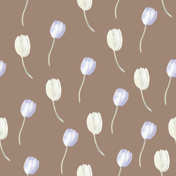 Tulips on Mocca Mousse