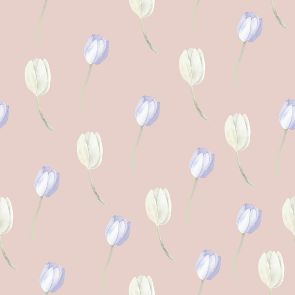 Soft Tulip Pattern