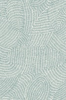 Echo Lines - Monochrome Green papiers peint