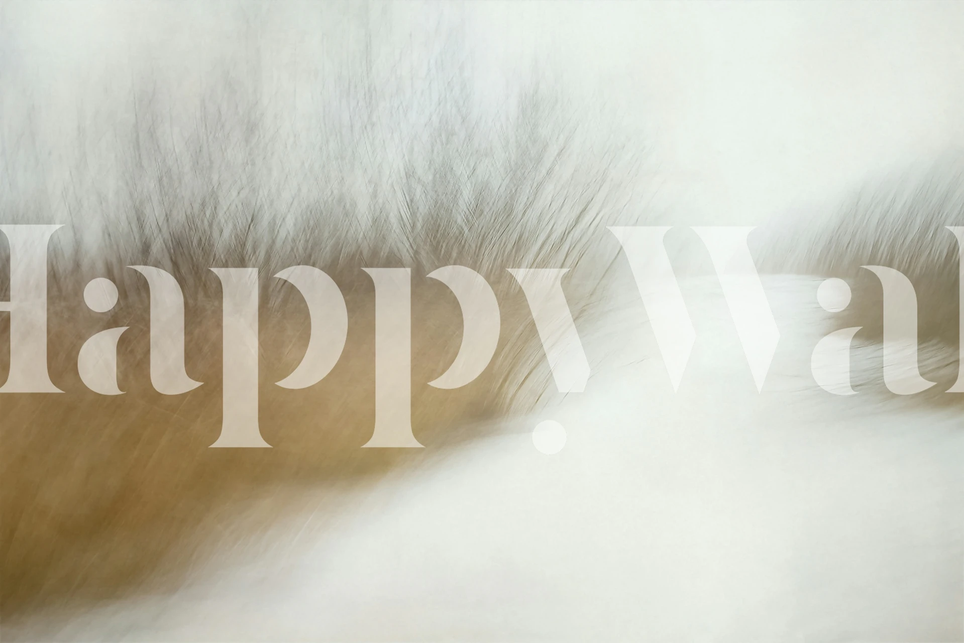 Design tapety Wintertime v místnosti