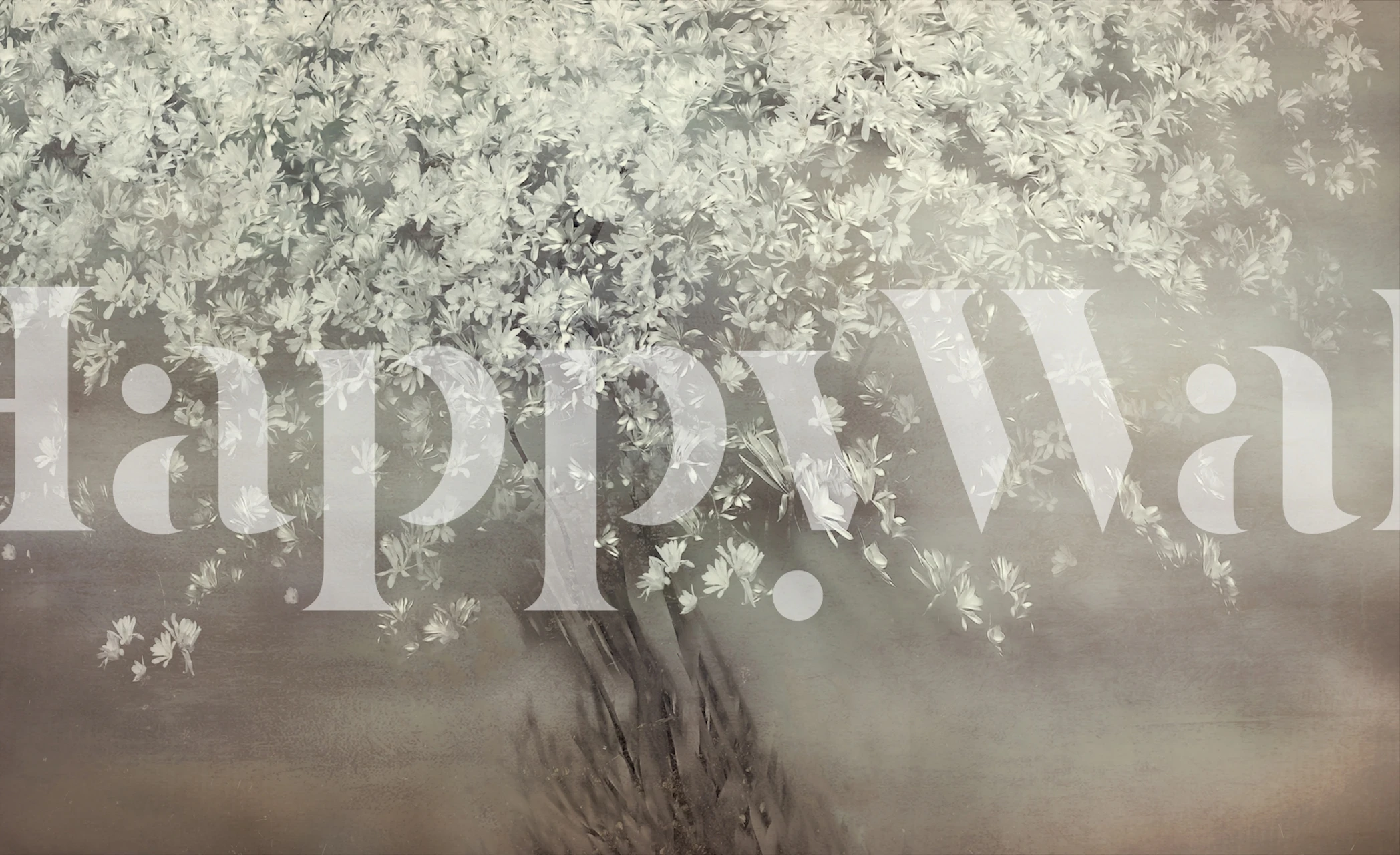 Stars of Spring wallpaper in a room
