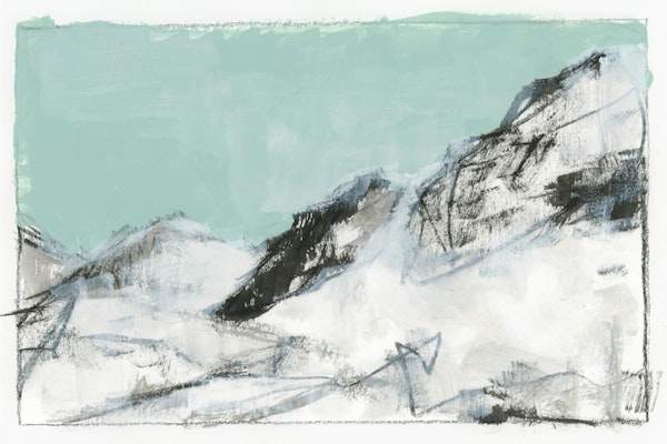 White Mountains Print No1