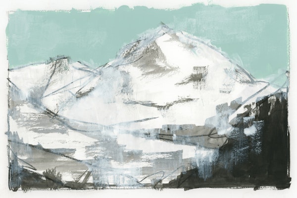 White Mountains Print No2