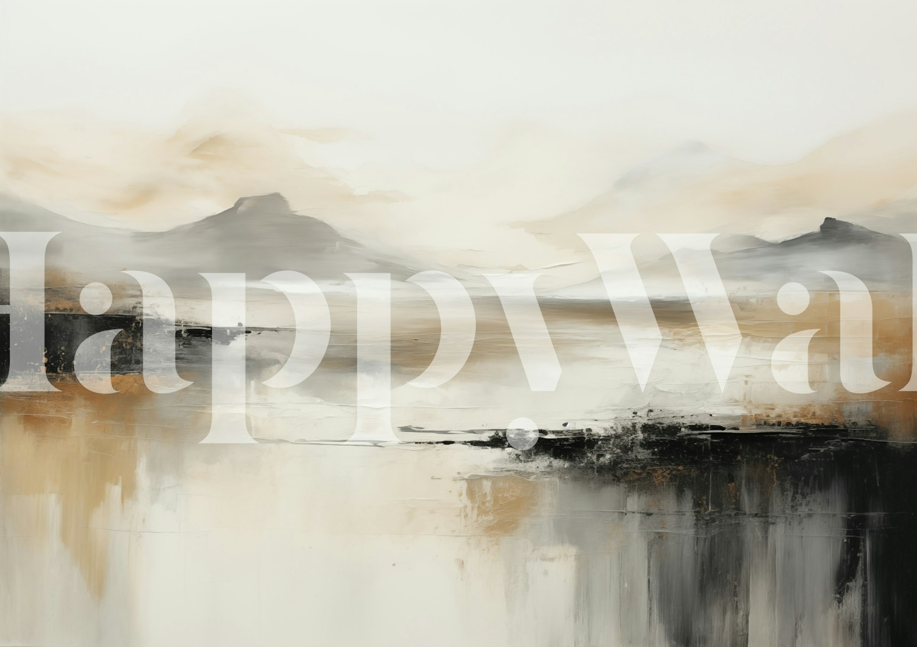 Amber Waves A1 wallpaper in a room setting