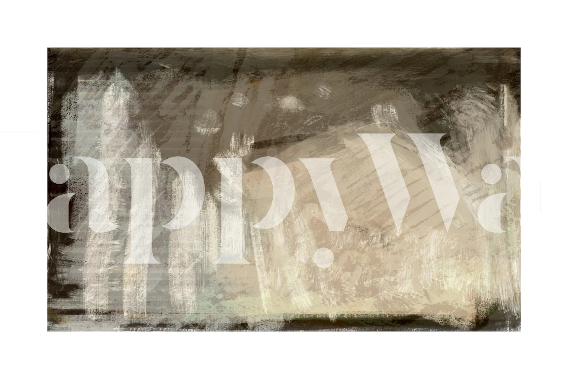 Wallpaper Hidden Depths 1 in una stanza