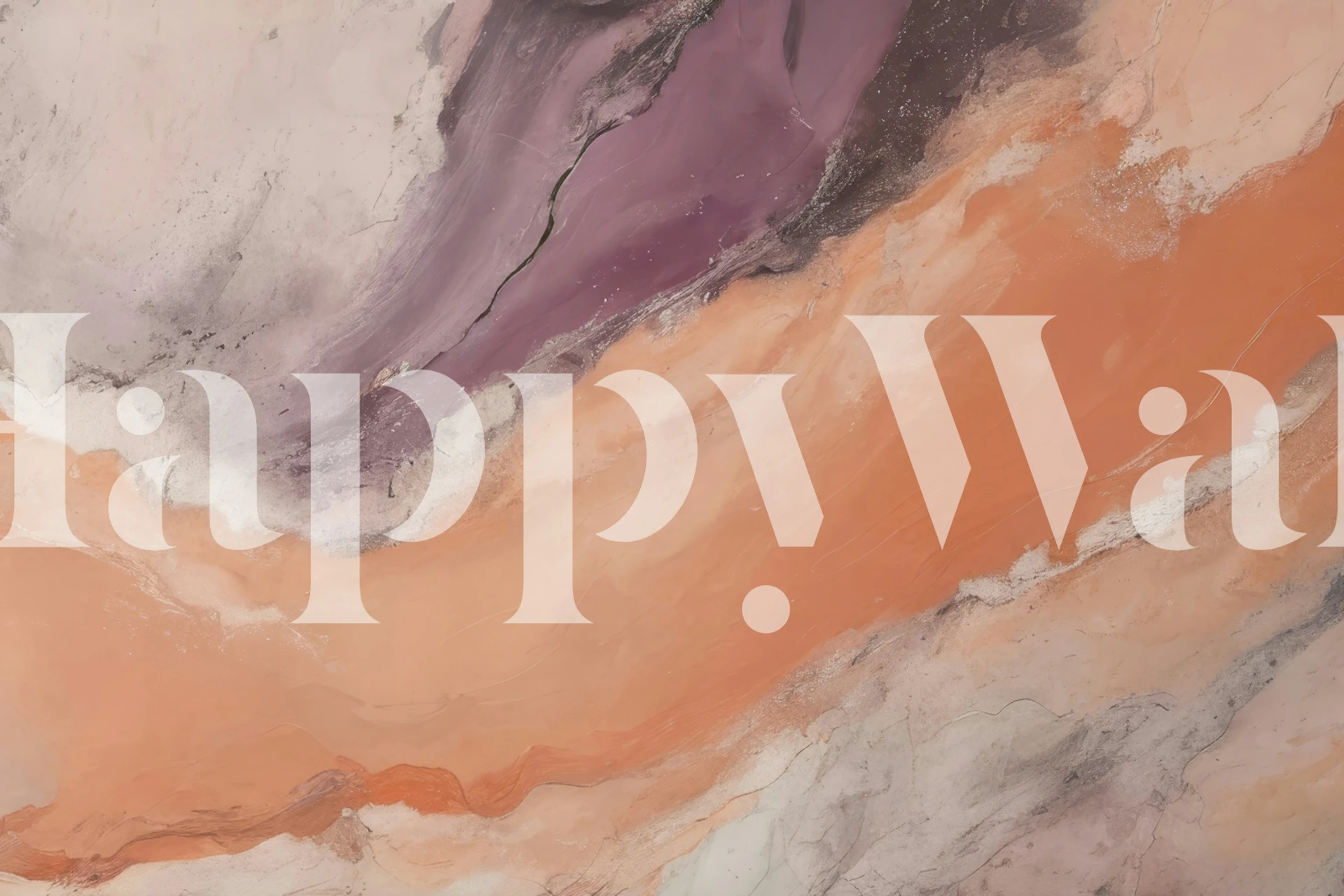 Soft Clouds of Dawn Tapete in einem Raum