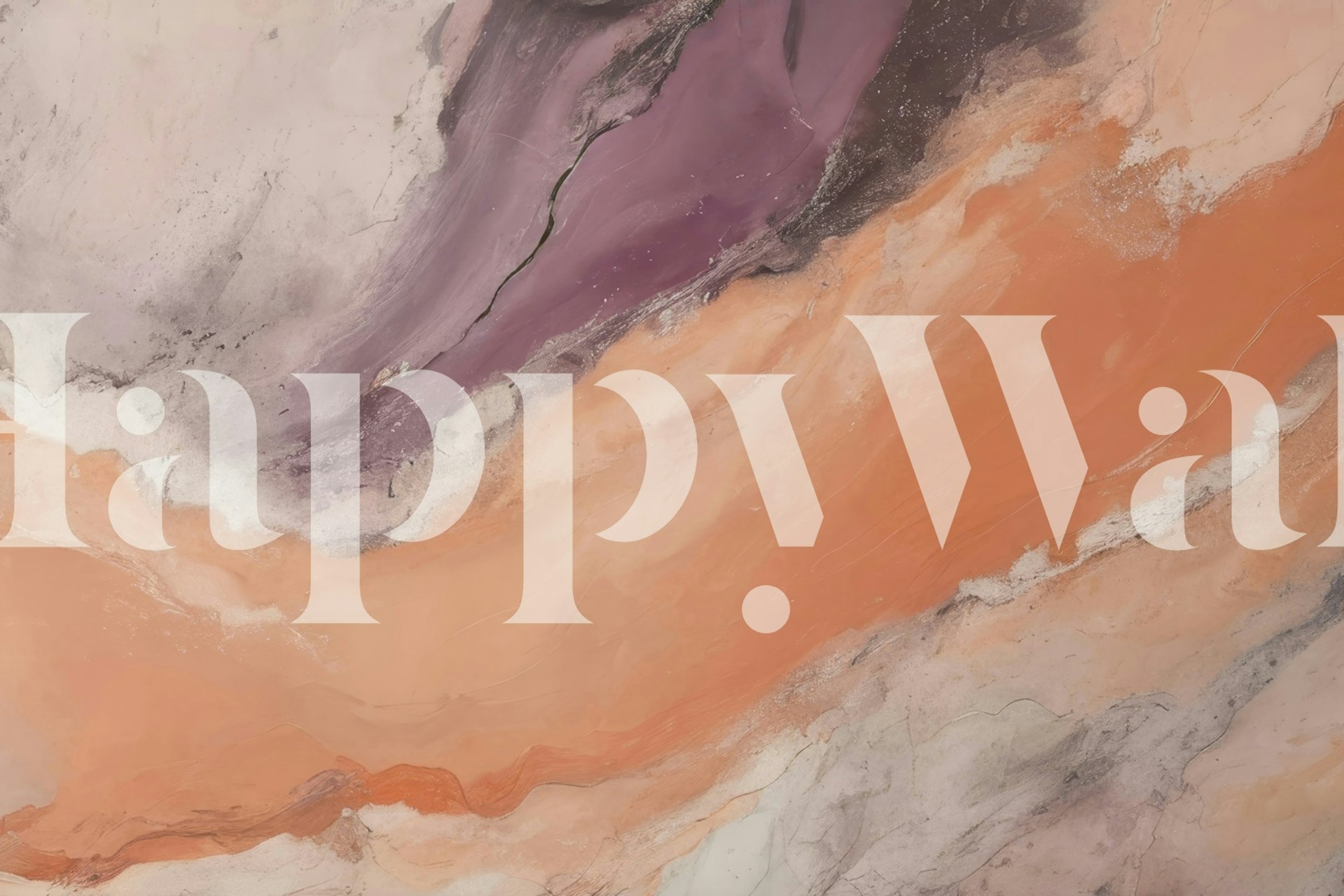 Soft Clouds of Dawn wallpaper in a room